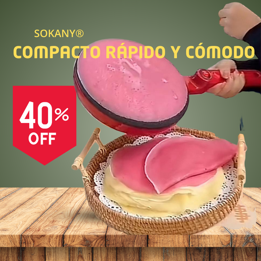 SOKANY® Maquina Automática Eléctrica de Panqueques