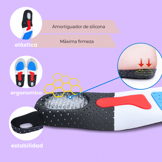 StepPower  Pro™ PLANTILLA ORTOPÉDICA DEPORTIVA